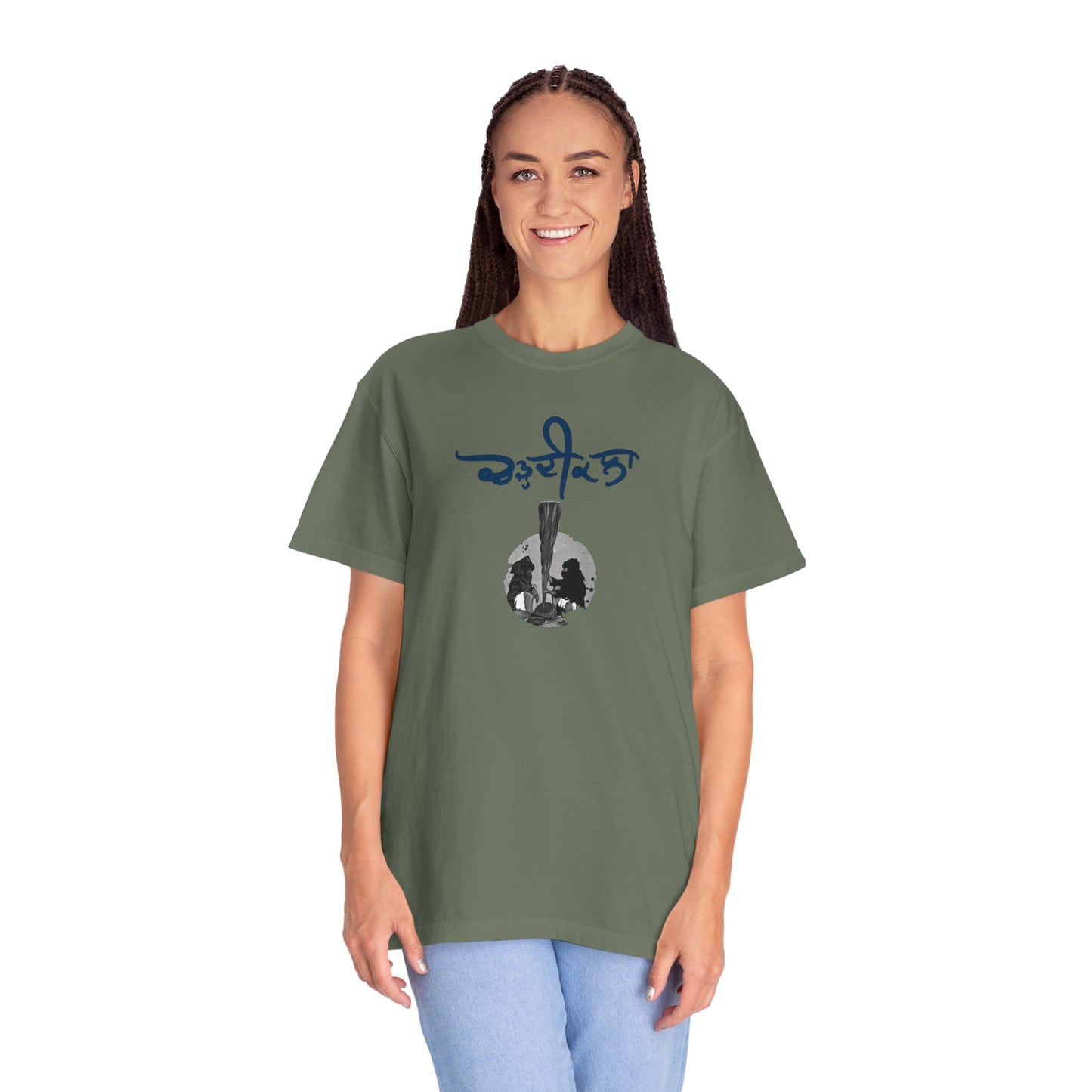 Chardikala Spirit T-Shirt – Unisex Garment-Dyed Artistic Tee