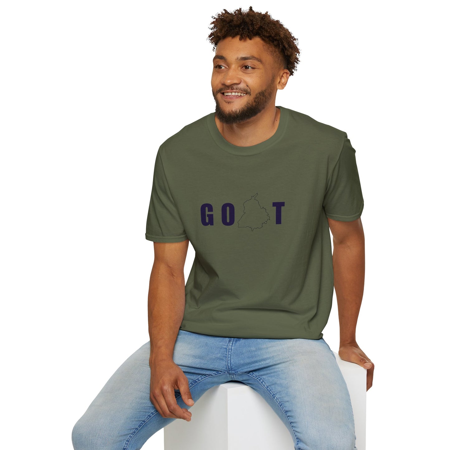 GOAT Majhail Punjabi T-Shirt – Unisex Softstyle Comfort