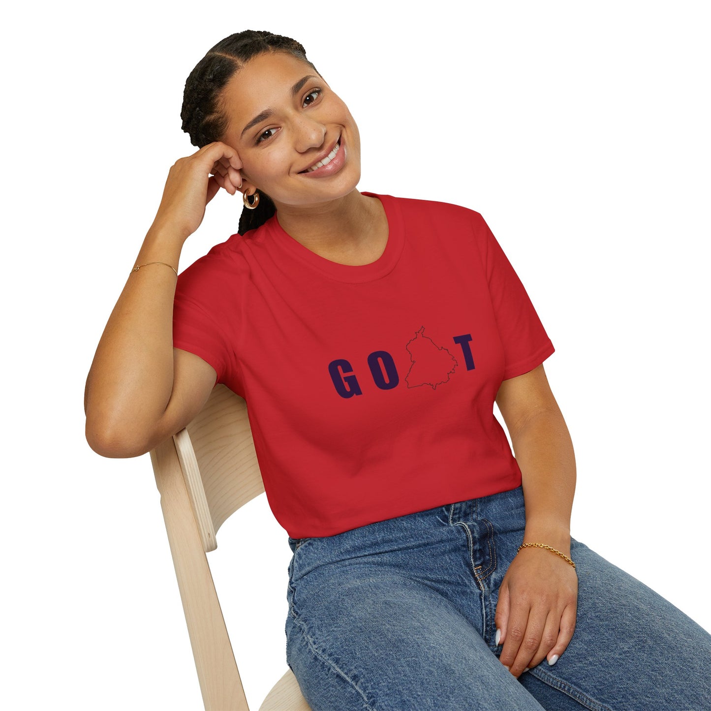 GOAT Majhail Punjabi T-Shirt – Unisex Softstyle Comfort