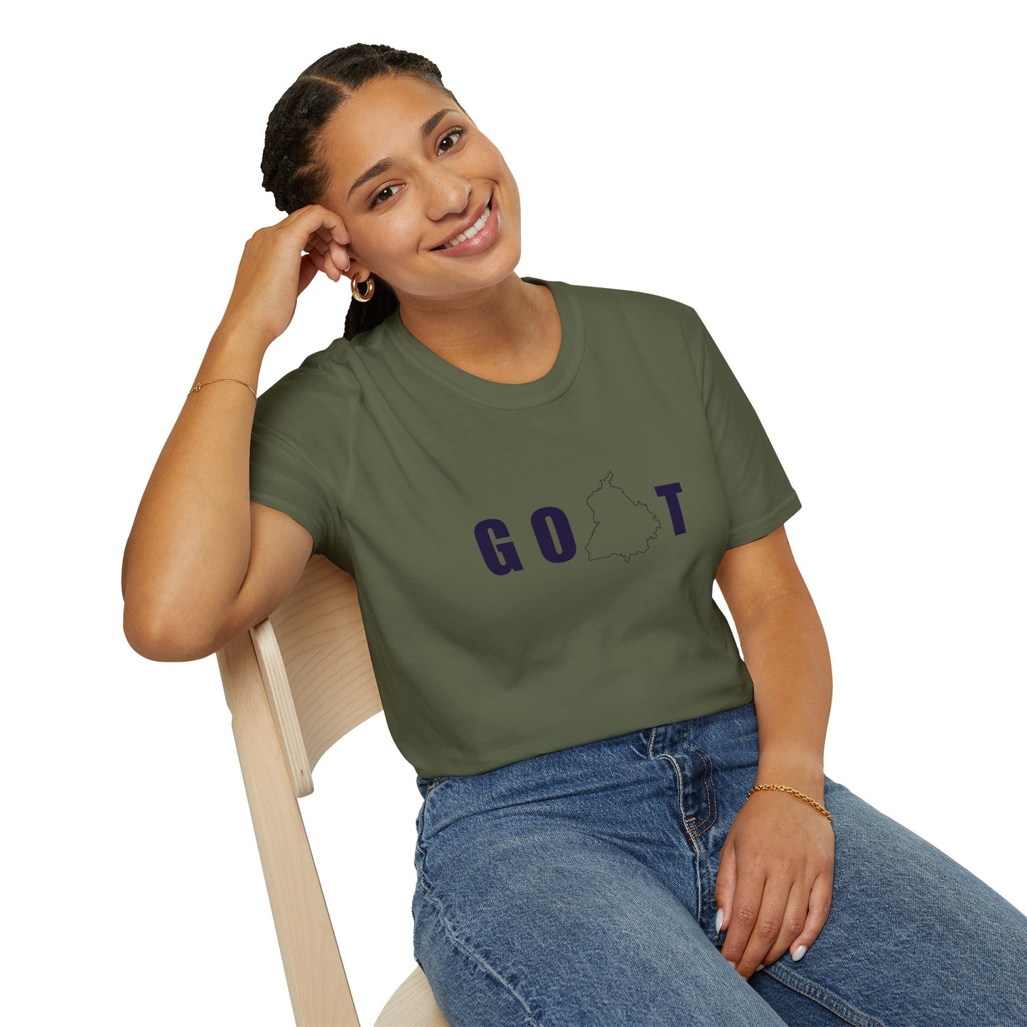 GOAT Majhail Punjabi T-Shirt – Unisex Softstyle Comfort
