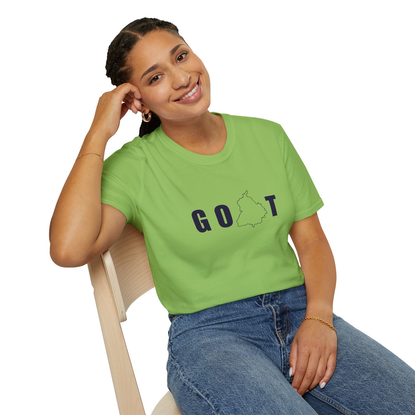 GOAT Majhail Punjabi T-Shirt – Unisex Softstyle Comfort