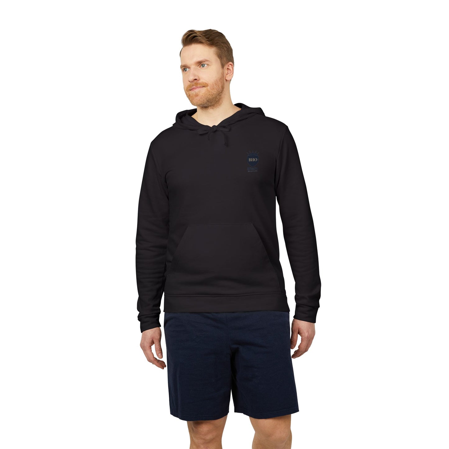 Miles to Go Adidas Unisex Fleece Hoodie - Blissful Haven Outlet