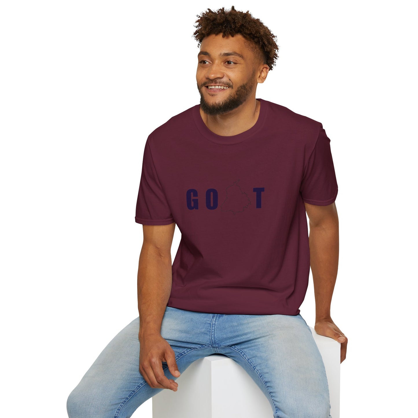 GOAT Majhail Punjabi T-Shirt – Unisex Softstyle Comfort