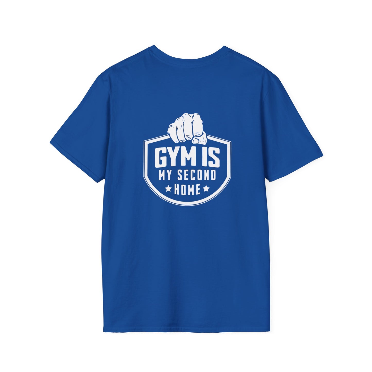 Gym Is My Second Home Unisex Softstyle Tee