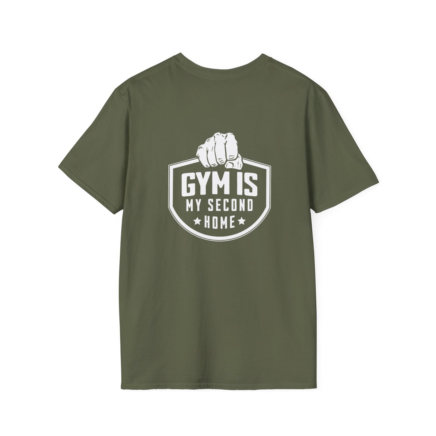 Gym Is My Second Home Unisex Softstyle Tee