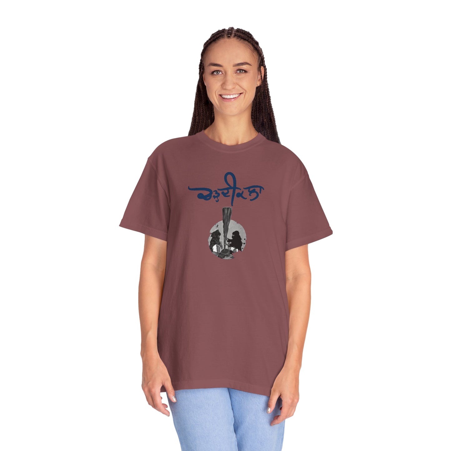 Chardikala Spirit T-Shirt – Unisex Garment-Dyed Artistic Tee