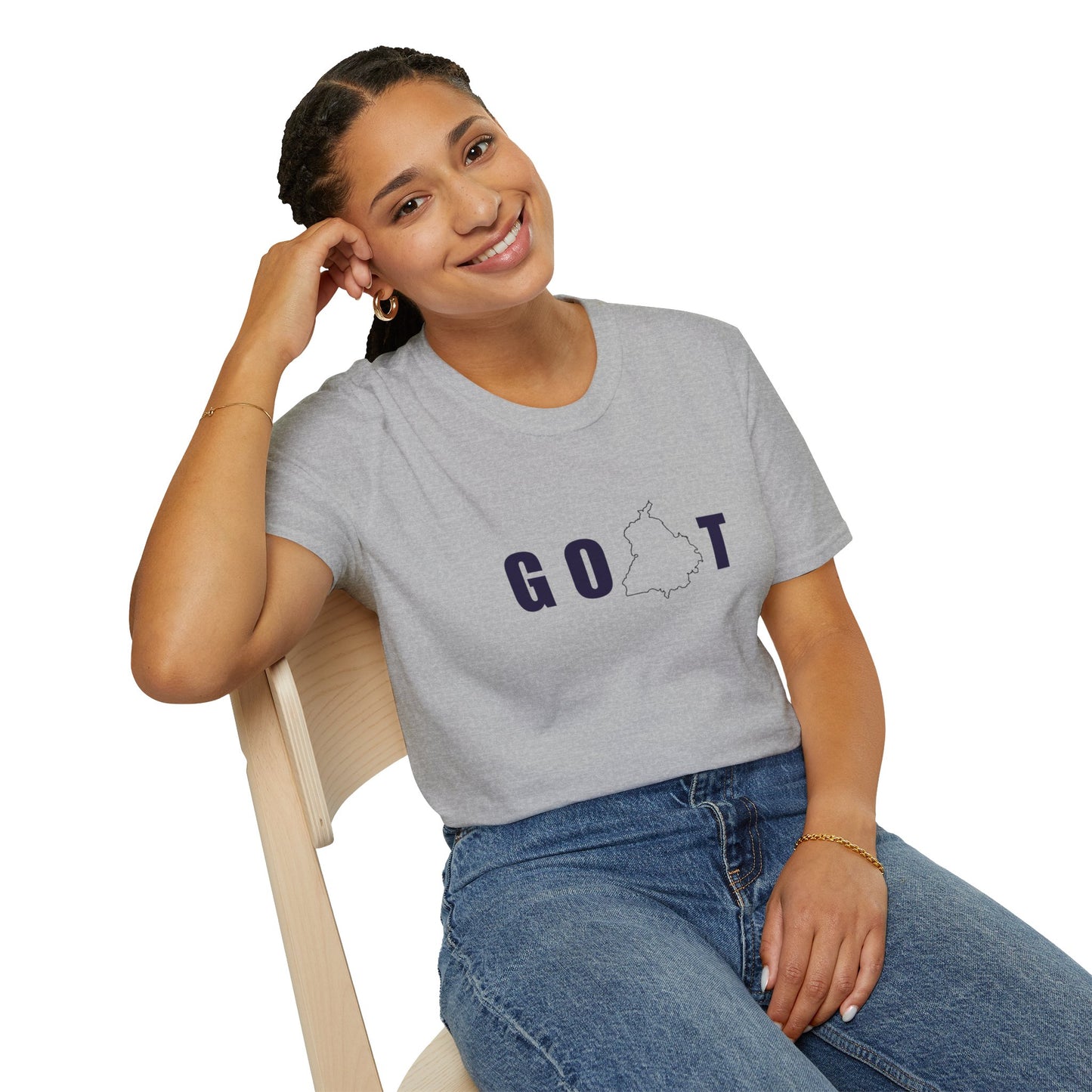 GOAT Majhail Punjabi T-Shirt – Unisex Softstyle Comfort