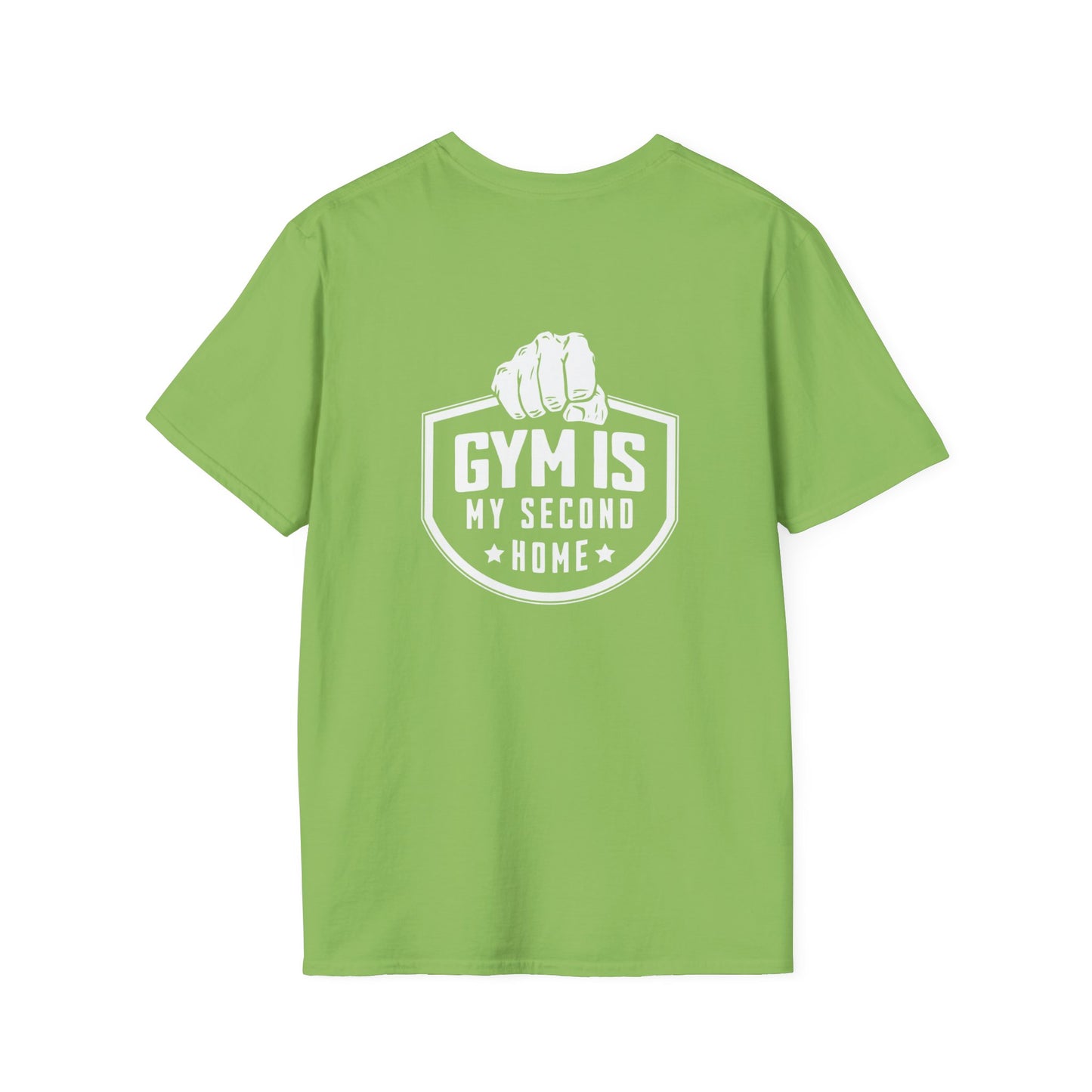 Gym Is My Second Home Unisex Softstyle Tee