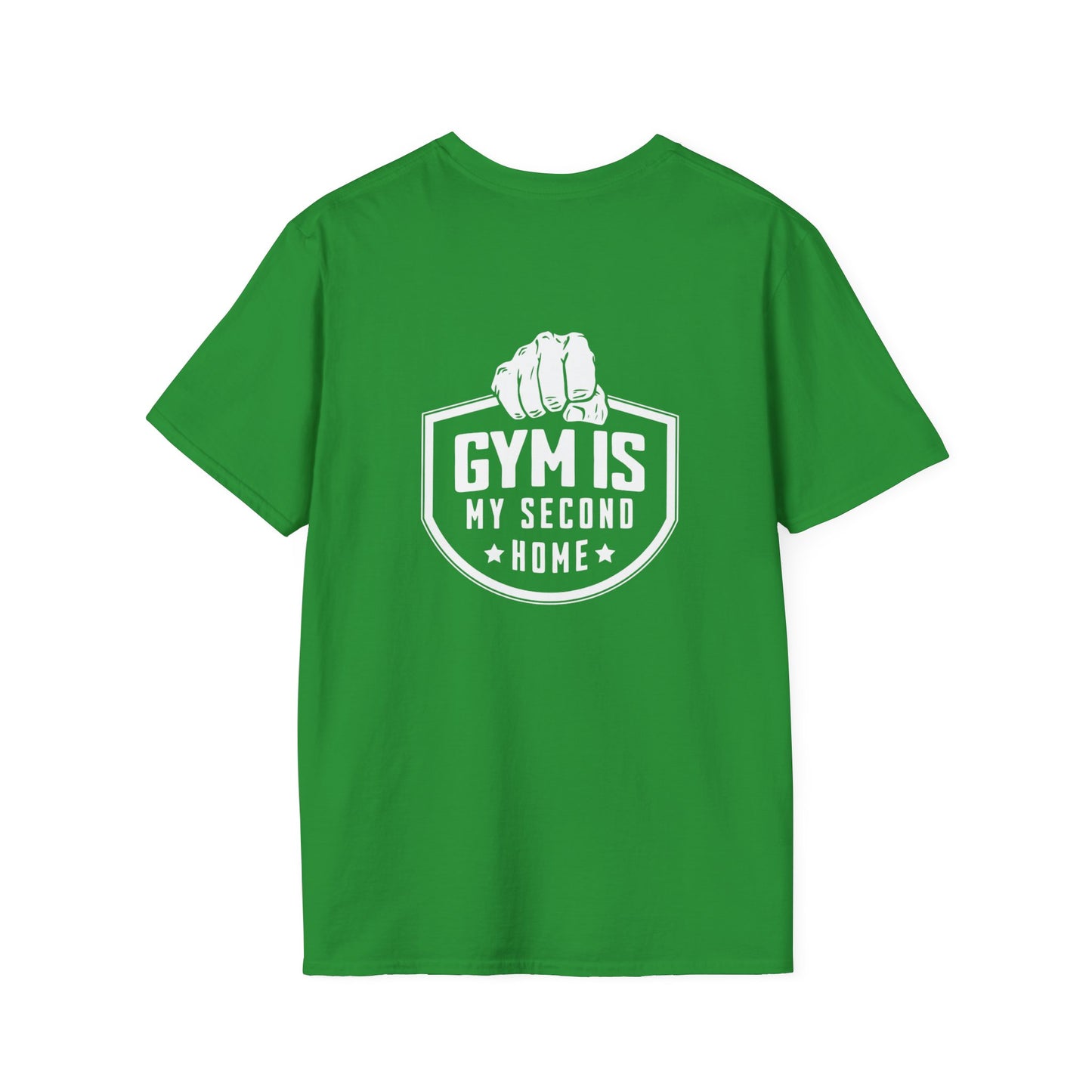Gym Is My Second Home Unisex Softstyle Tee