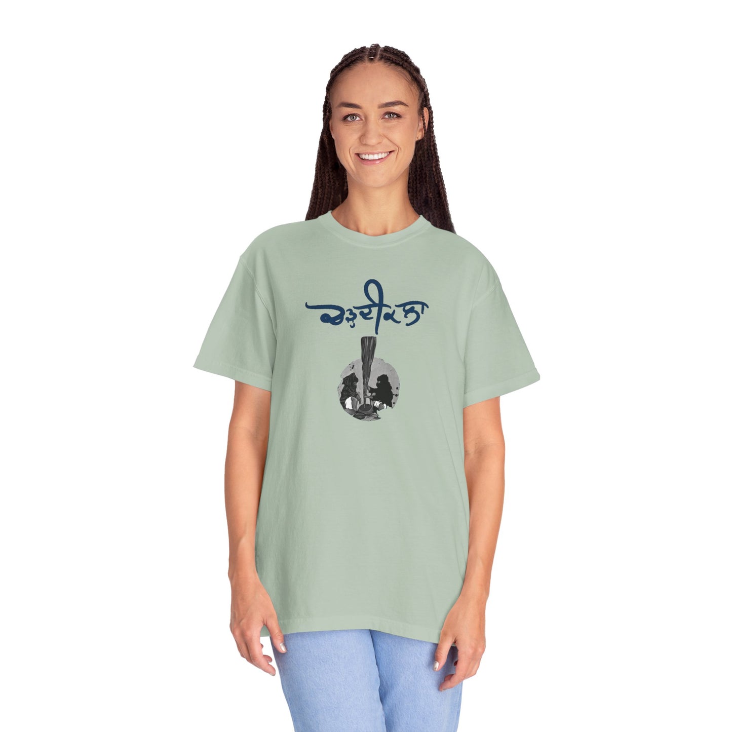 Chardikala Spirit T-Shirt – Unisex Garment-Dyed Artistic Tee