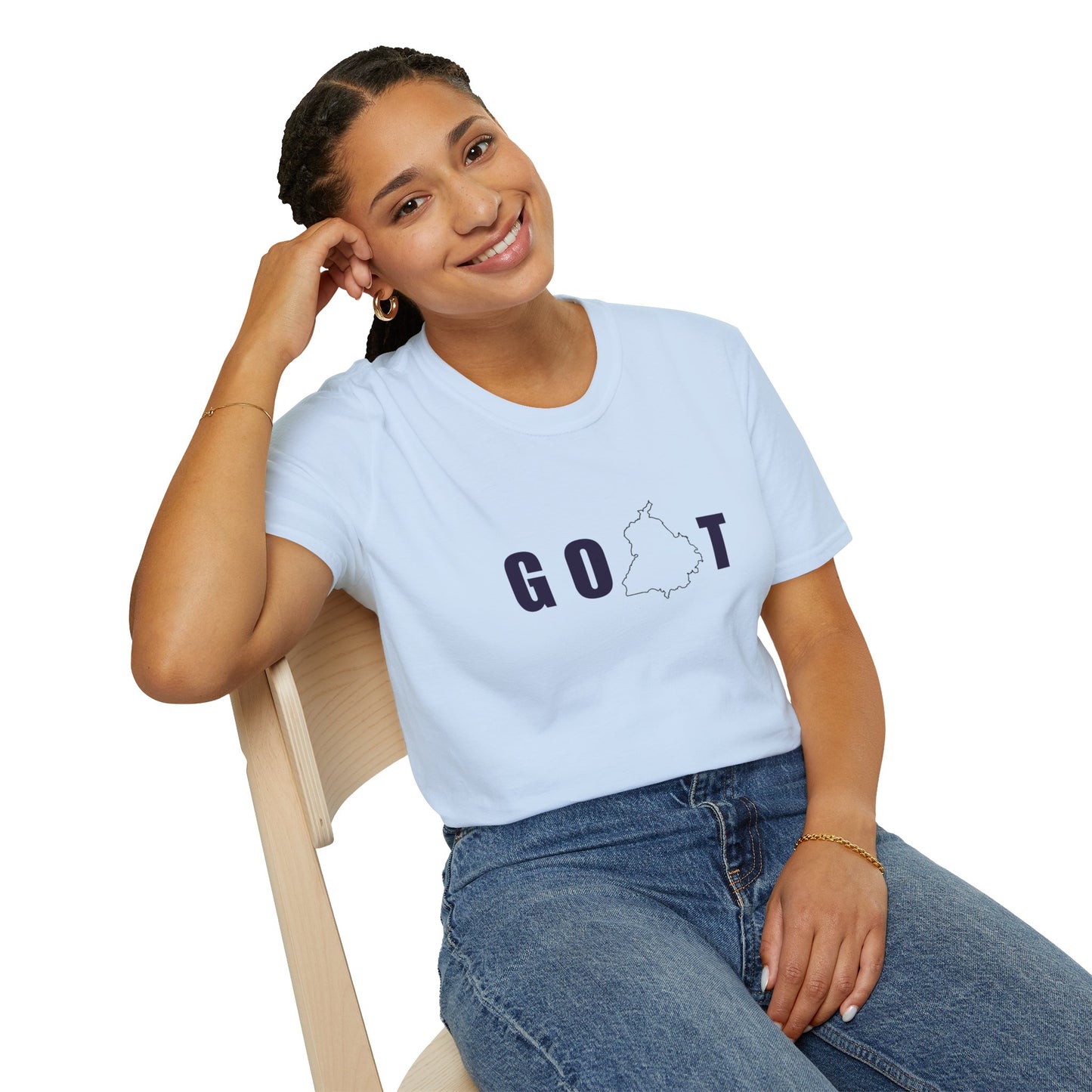 GOAT Majhail Punjabi T-Shirt – Unisex Softstyle Comfort