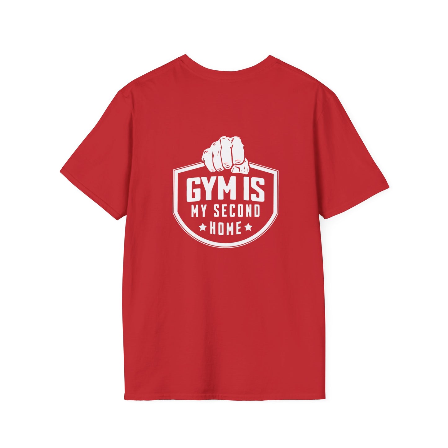 Gym Is My Second Home Unisex Softstyle Tee