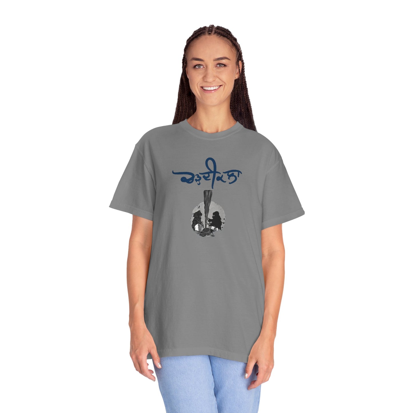 Chardikala Spirit T-Shirt – Unisex Garment-Dyed Artistic Tee