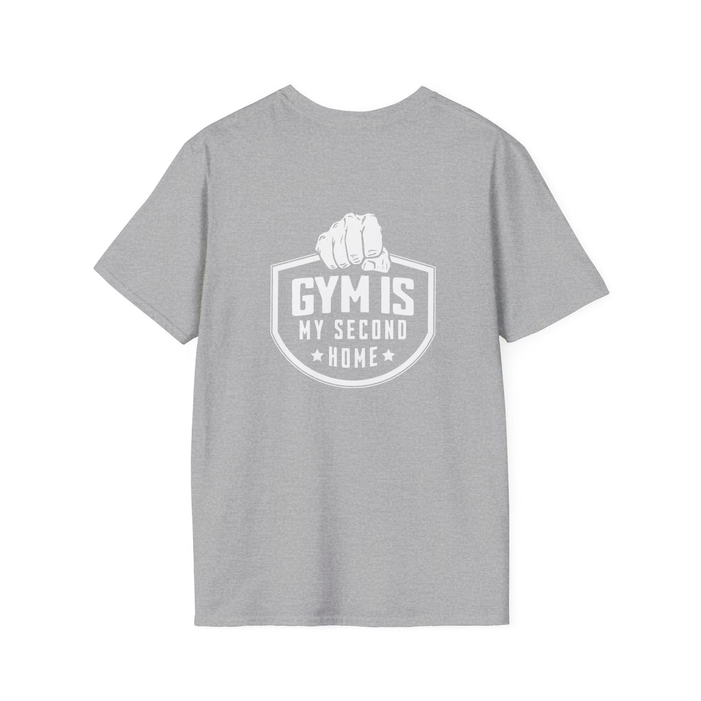 Gym Is My Second Home Unisex Softstyle Tee