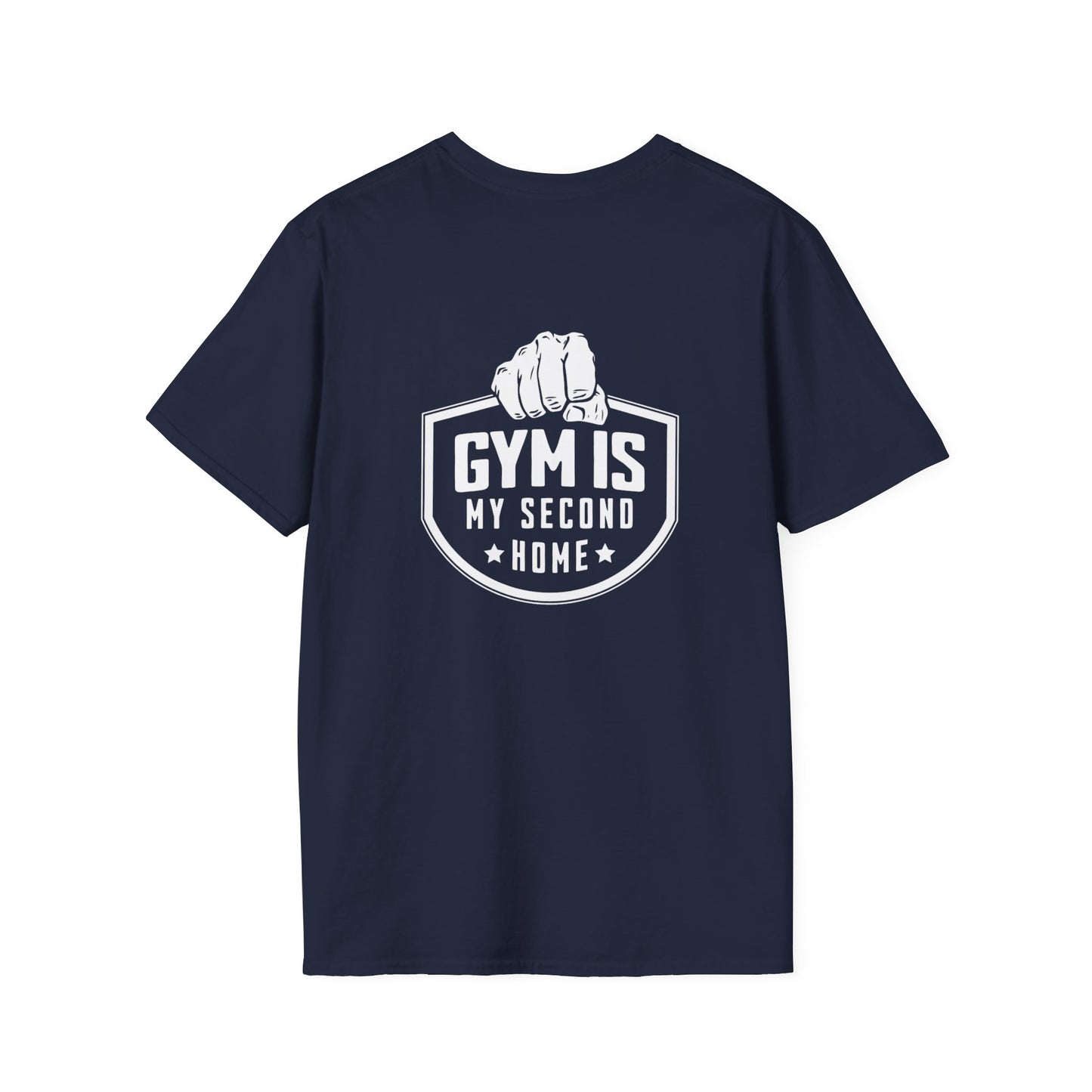 Gym Is My Second Home Unisex Softstyle Tee