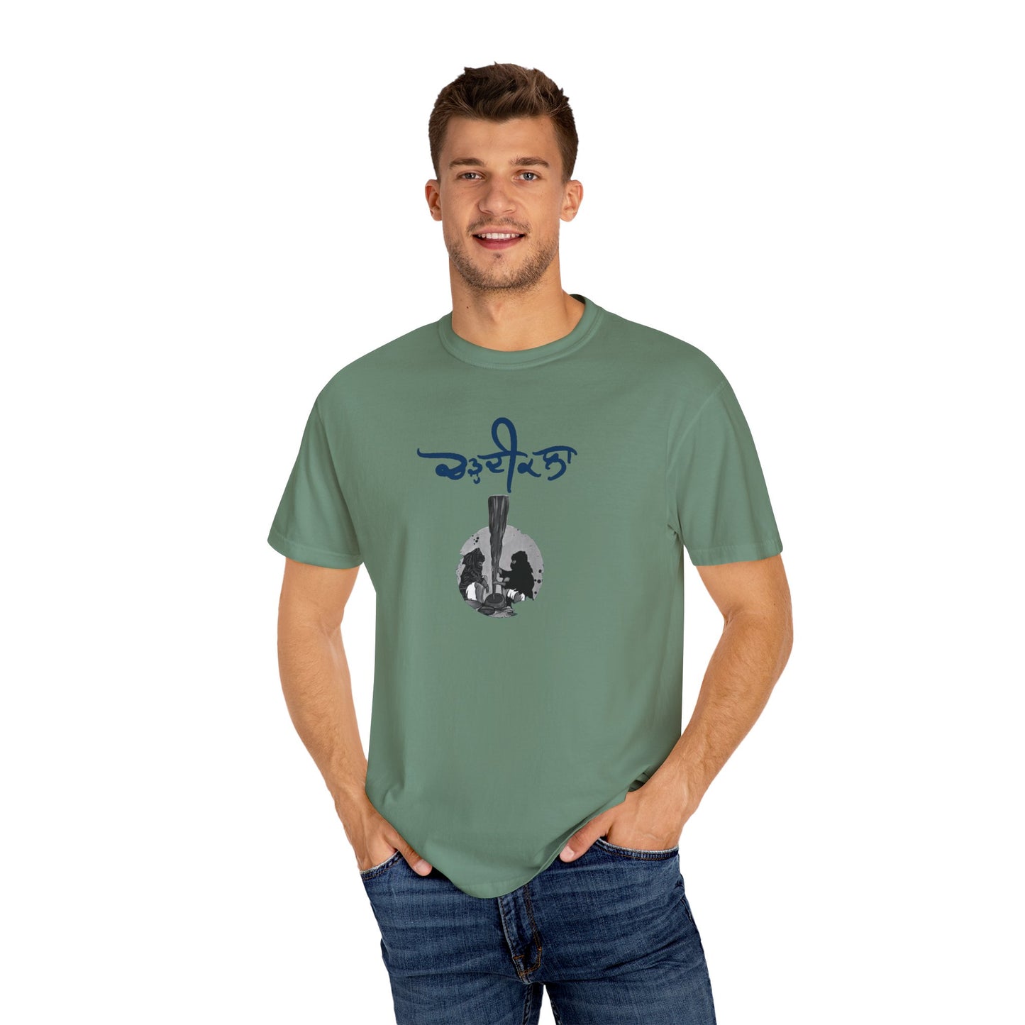 Chardikala Spirit T-Shirt – Unisex Garment-Dyed Artistic Tee