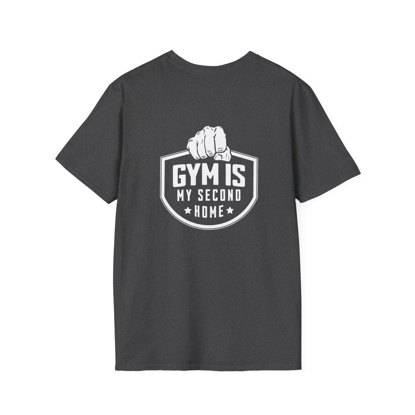 Gym Is My Second Home Unisex Softstyle Tee