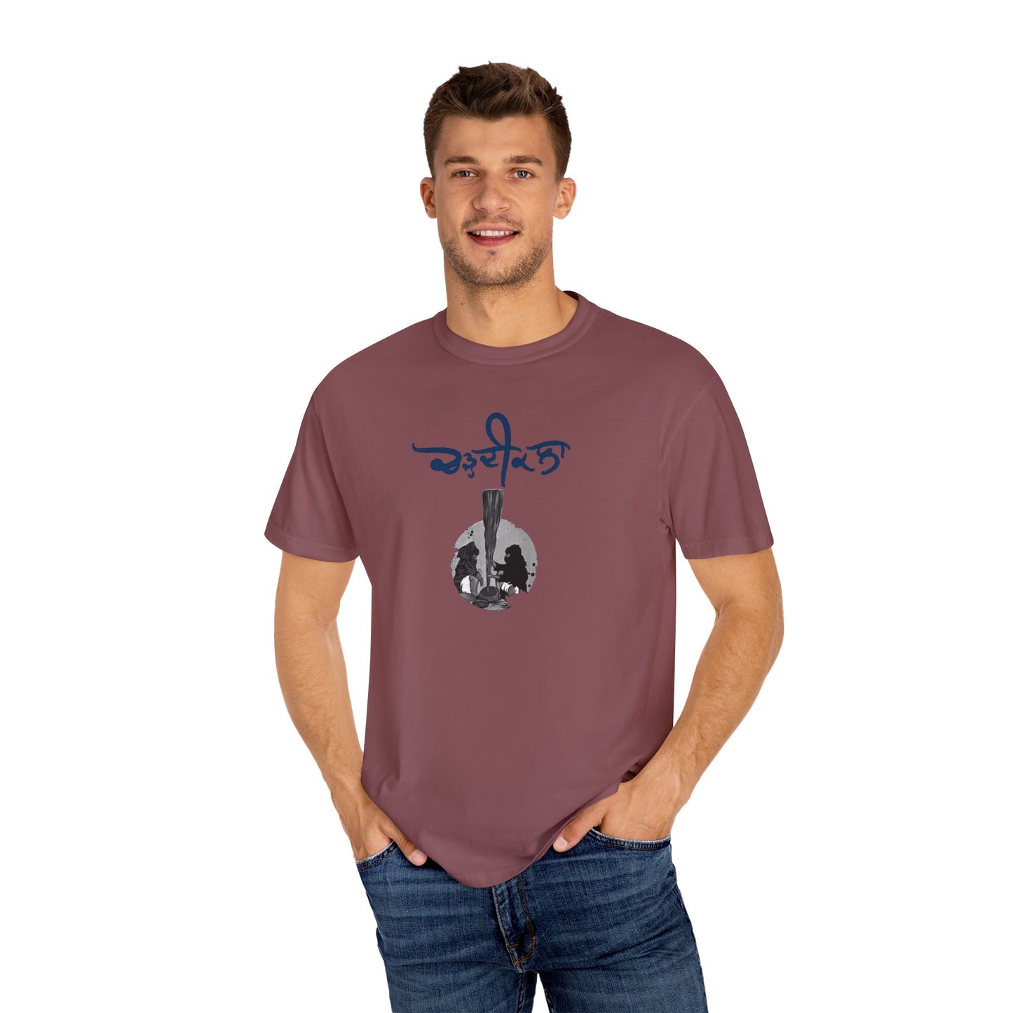 Chardikala Spirit T-Shirt – Unisex Garment-Dyed Artistic Tee