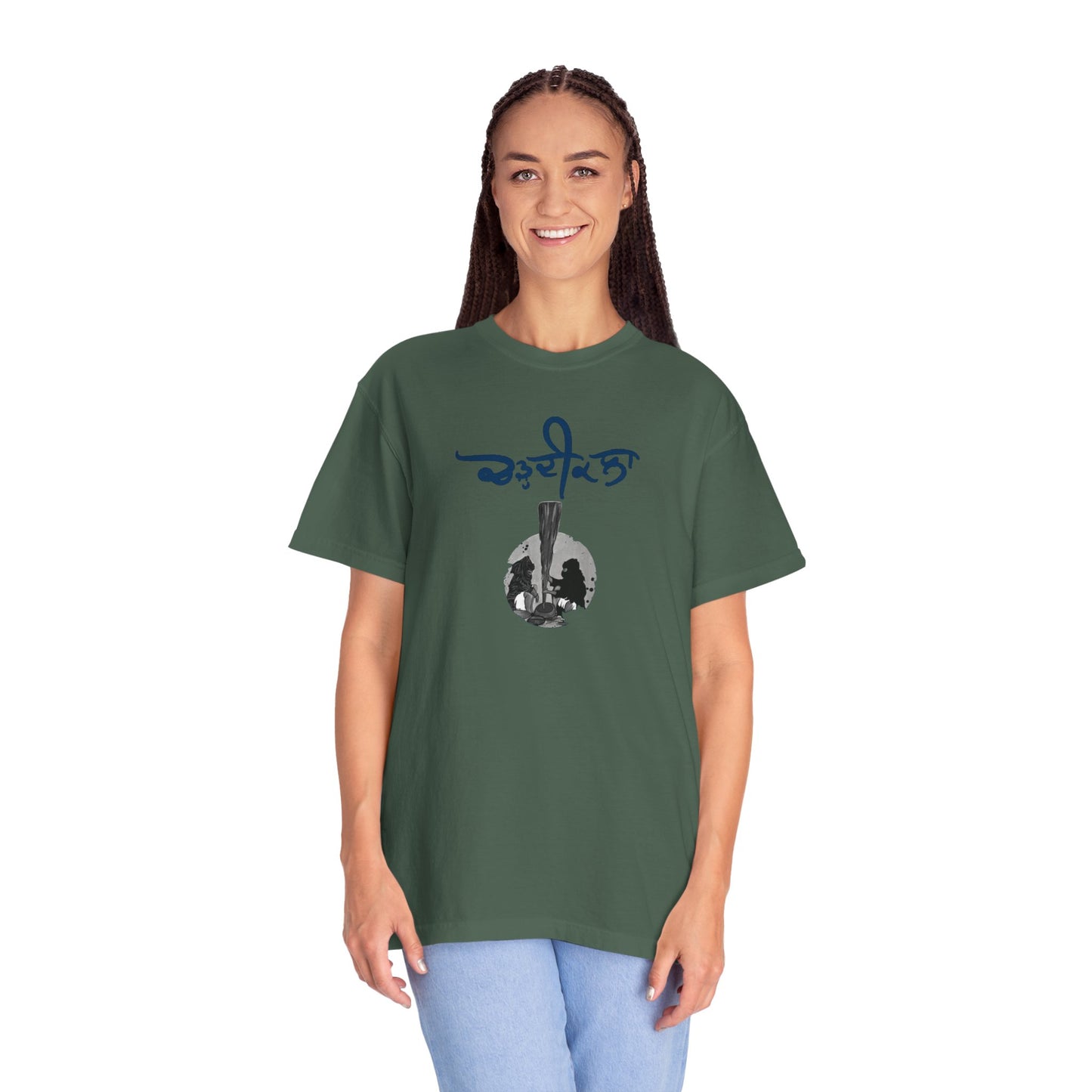 Chardikala Spirit T-Shirt – Unisex Garment-Dyed Artistic Tee