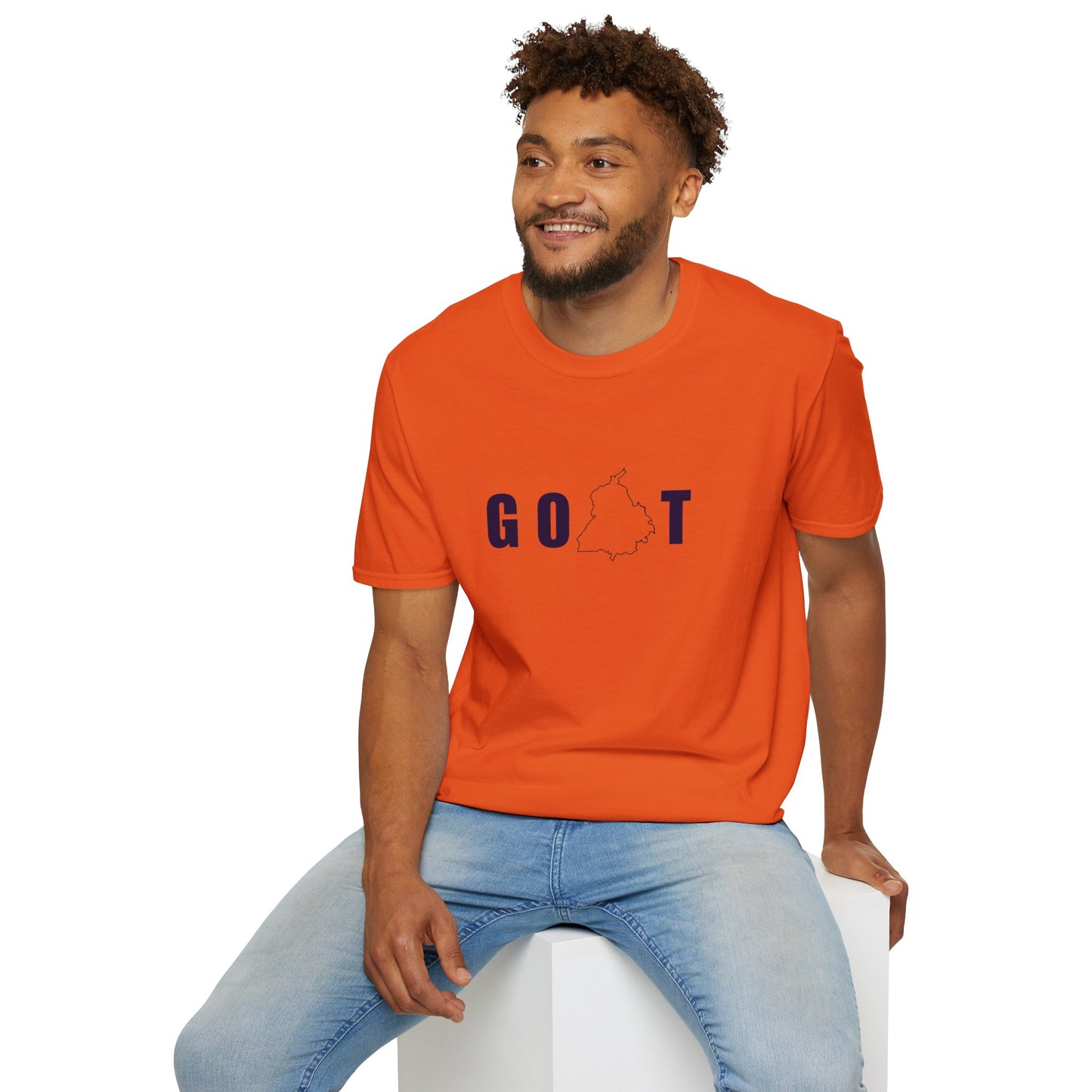 GOAT Majhail Punjabi T-Shirt – Unisex Softstyle Comfort