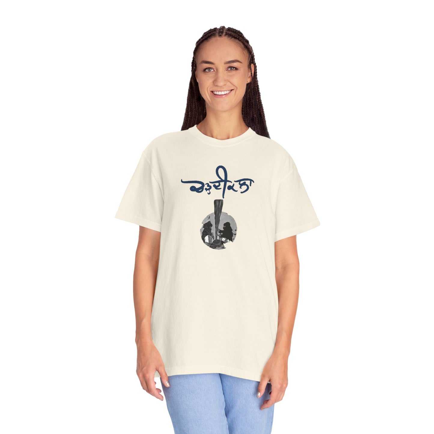 Chardikala Spirit T-Shirt – Unisex Garment-Dyed Artistic Tee