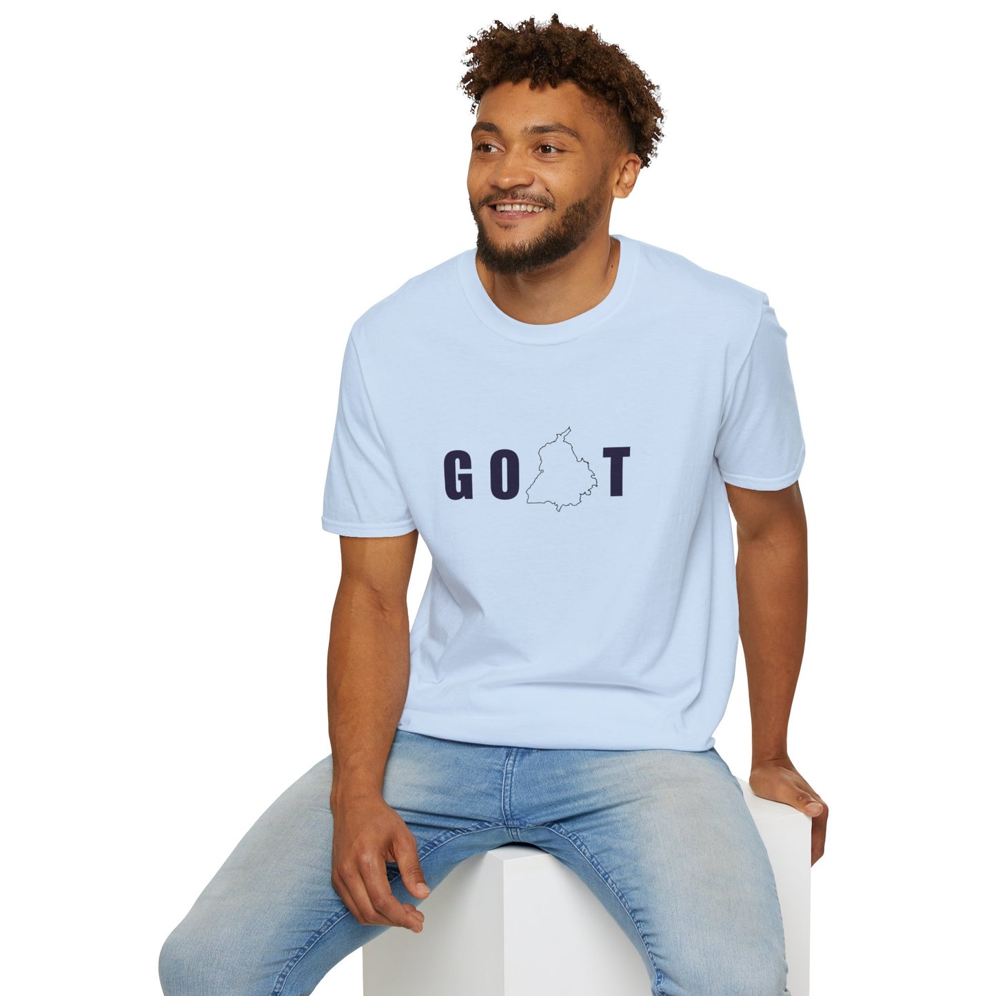 GOAT Majhail Punjabi T-Shirt – Unisex Softstyle Comfort