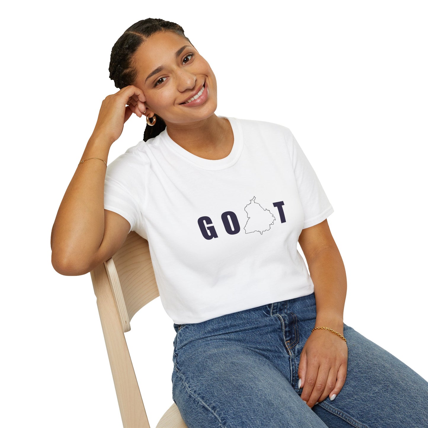 GOAT Majhail Punjabi T-Shirt – Unisex Softstyle Comfort