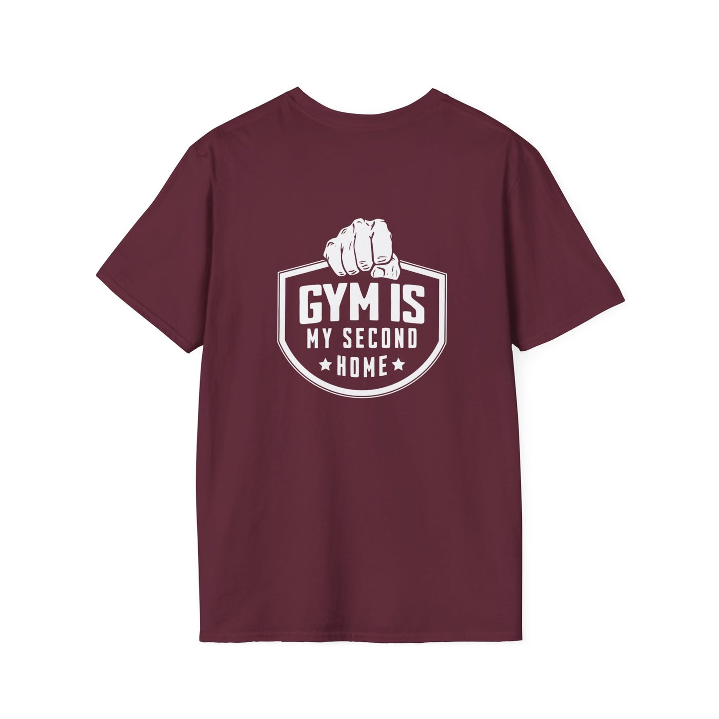 Gym Is My Second Home Unisex Softstyle Tee