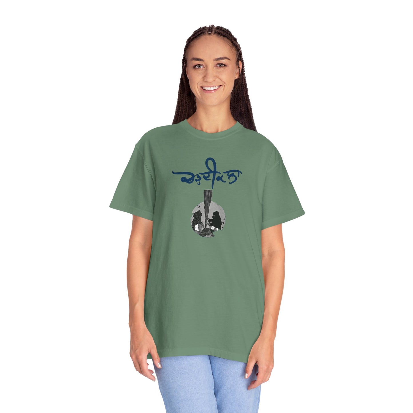 Chardikala Spirit T-Shirt – Unisex Garment-Dyed Artistic Tee