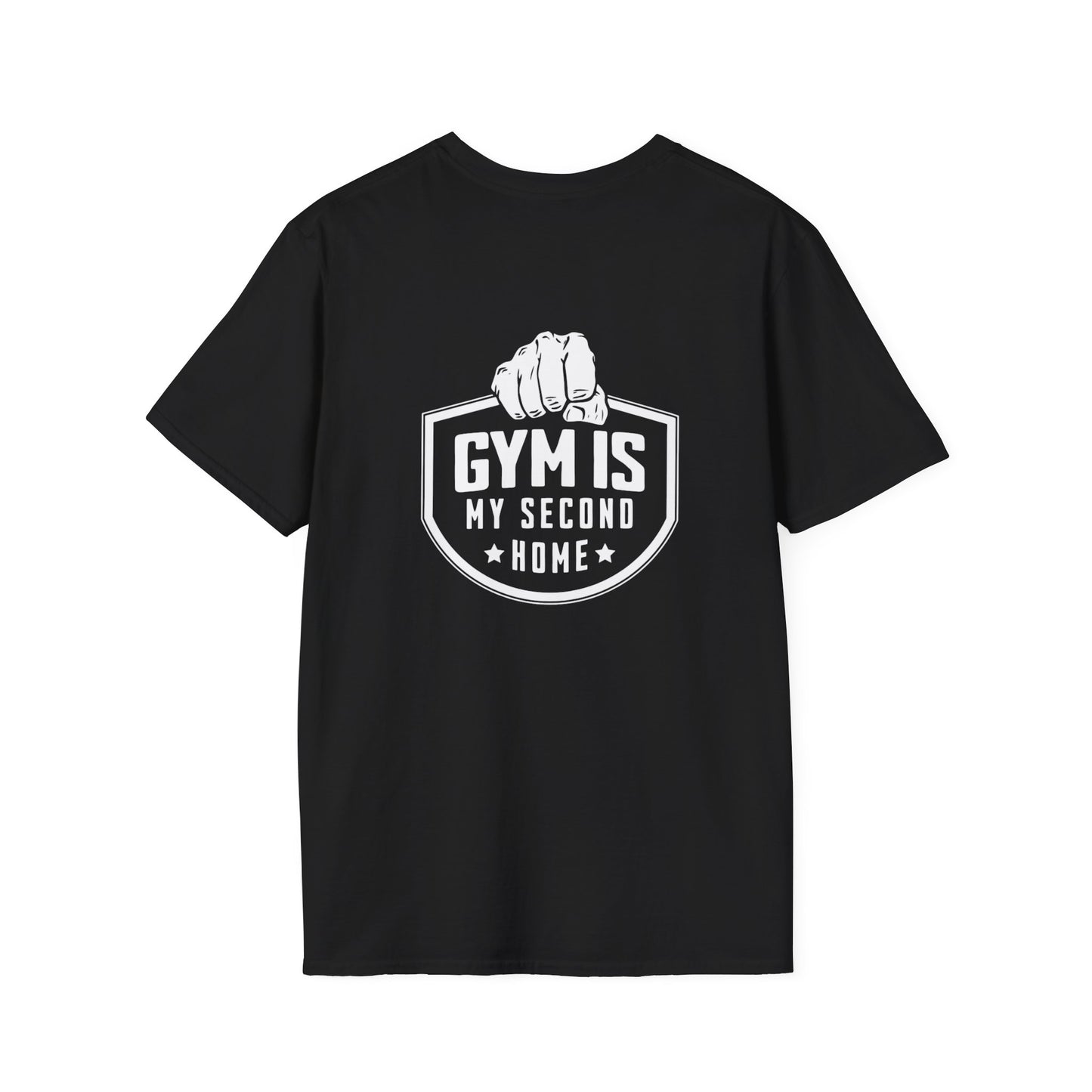 Gym Is My Second Home Unisex Softstyle Tee