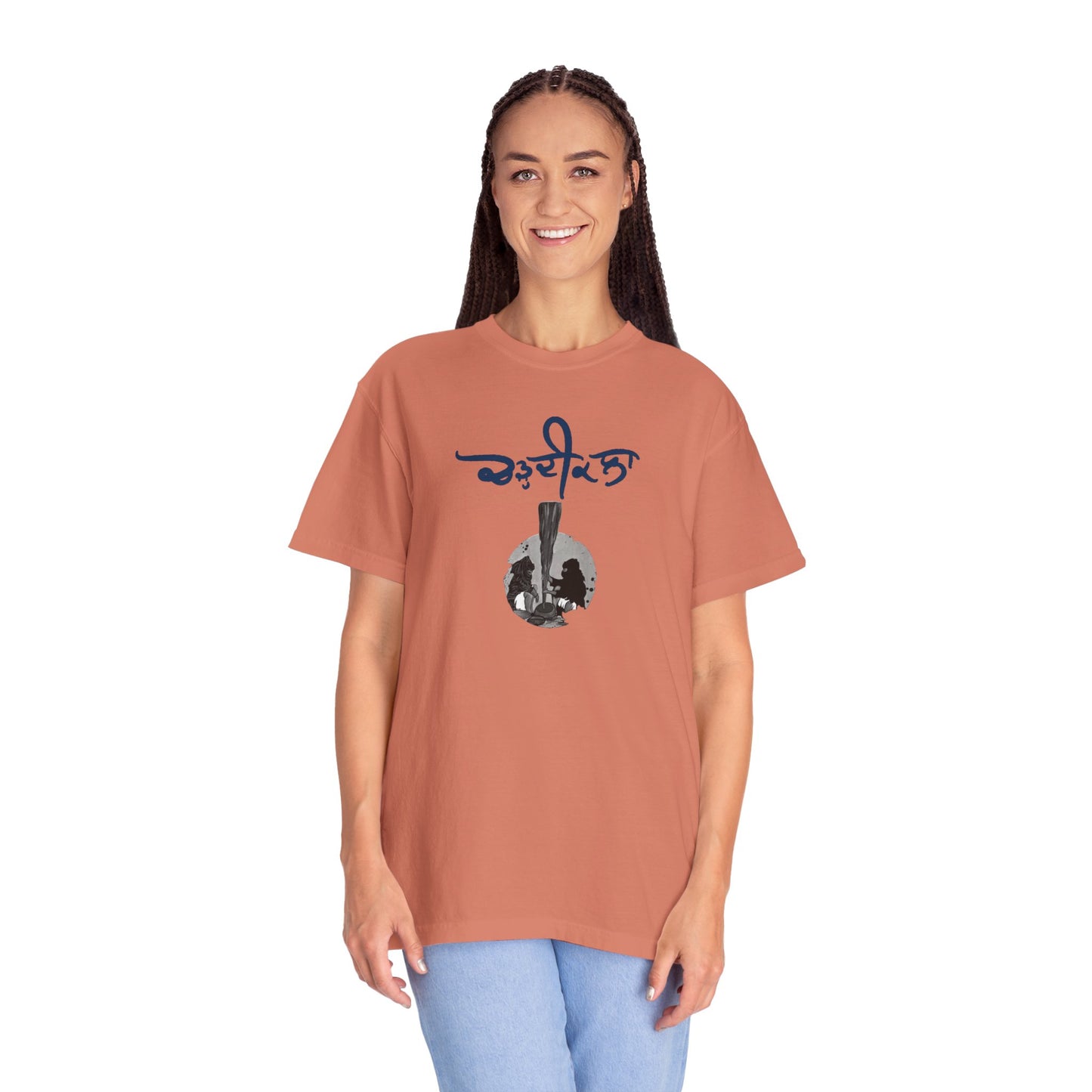 Chardikala Spirit T-Shirt – Unisex Garment-Dyed Artistic Tee