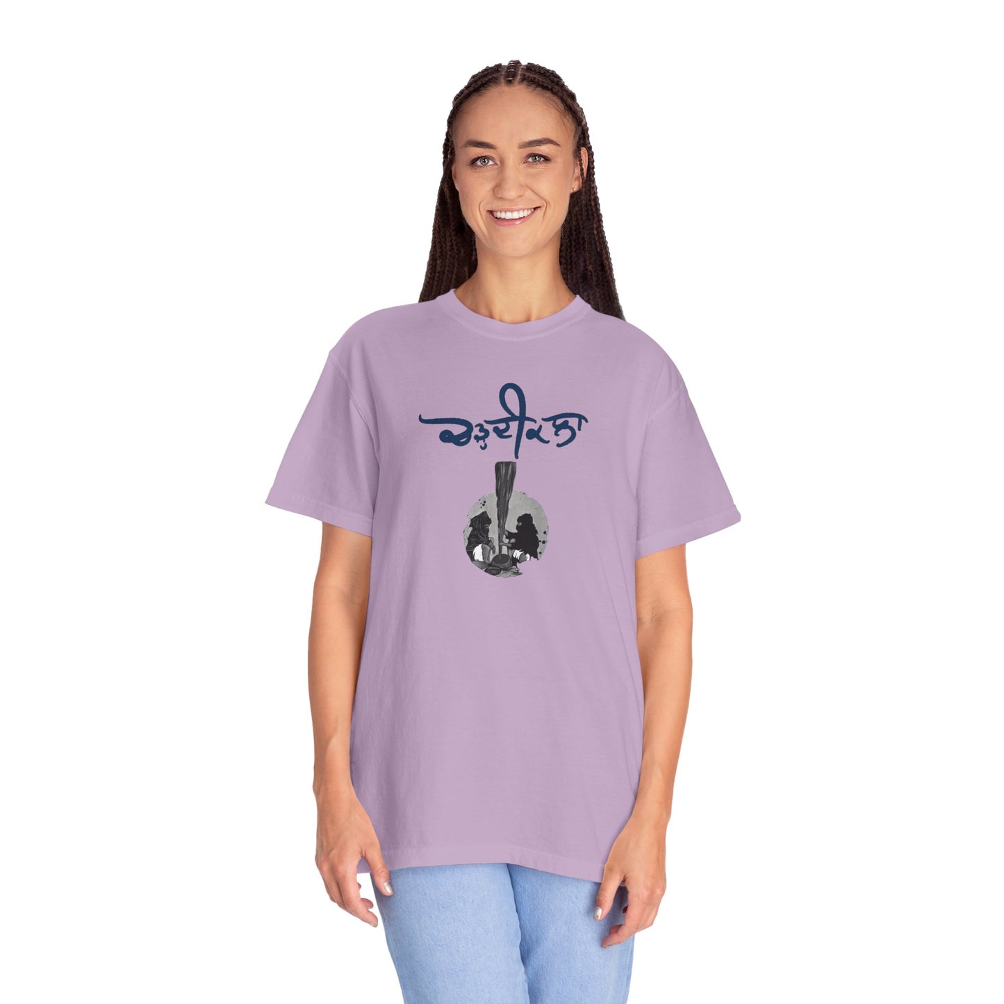 Chardikala Spirit T-Shirt – Unisex Garment-Dyed Artistic Tee