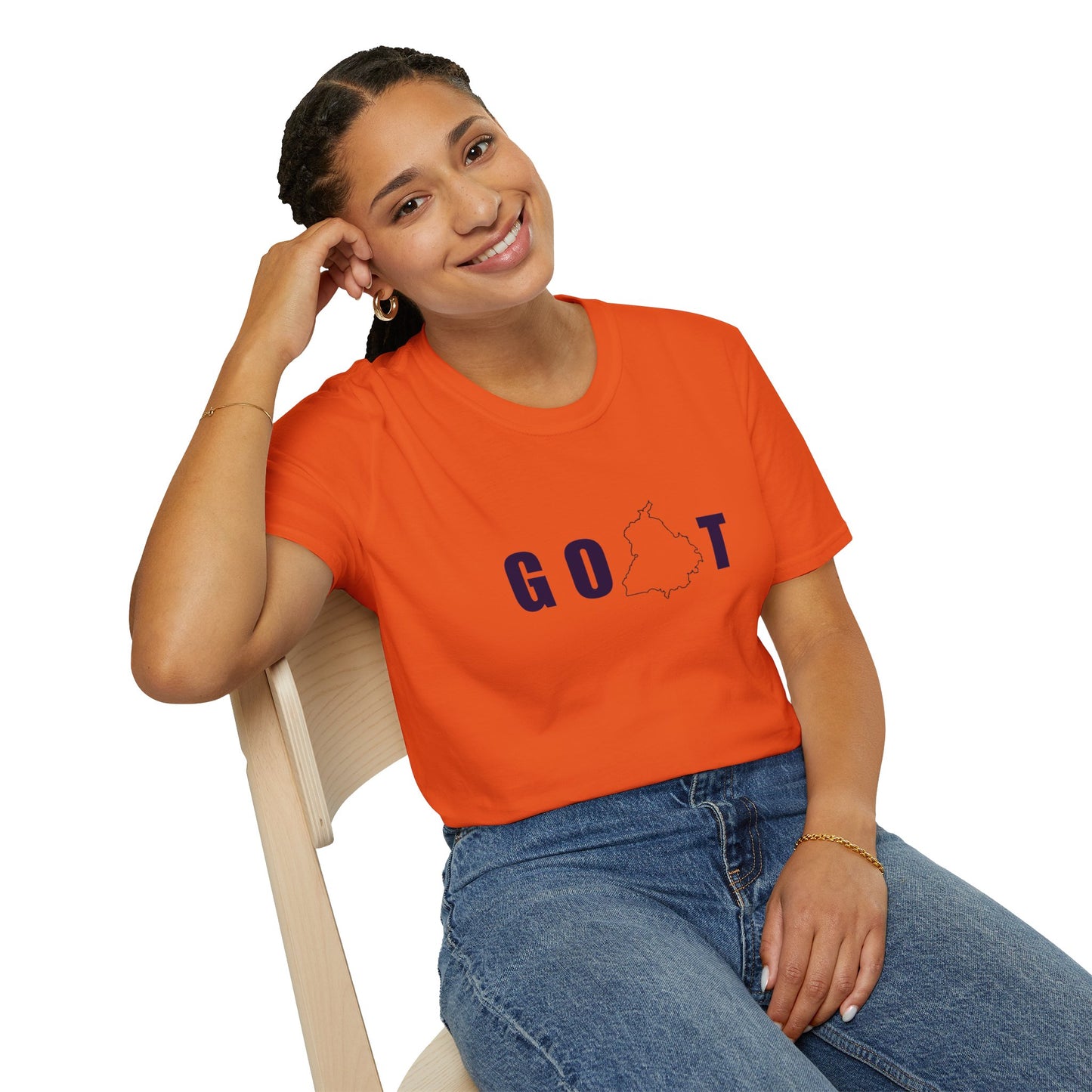 GOAT Majhail Punjabi T-Shirt – Unisex Softstyle Comfort