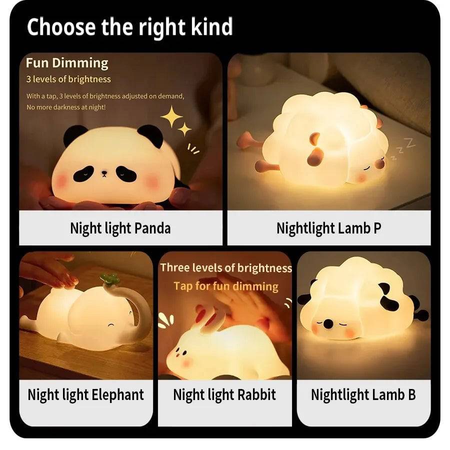 Adorable LED Nightlight - Blissful Haven Outlet