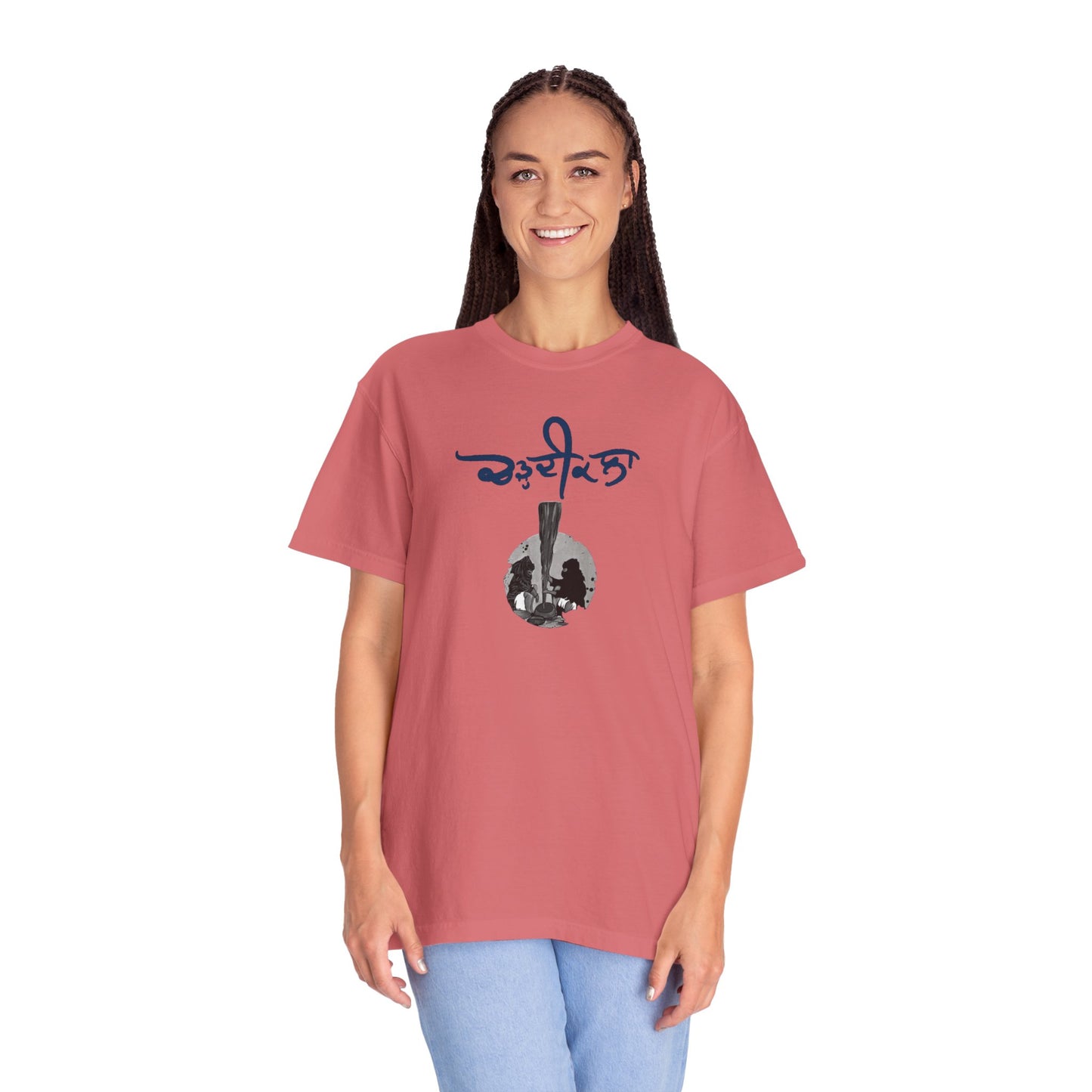 Chardikala Spirit T-Shirt – Unisex Garment-Dyed Artistic Tee