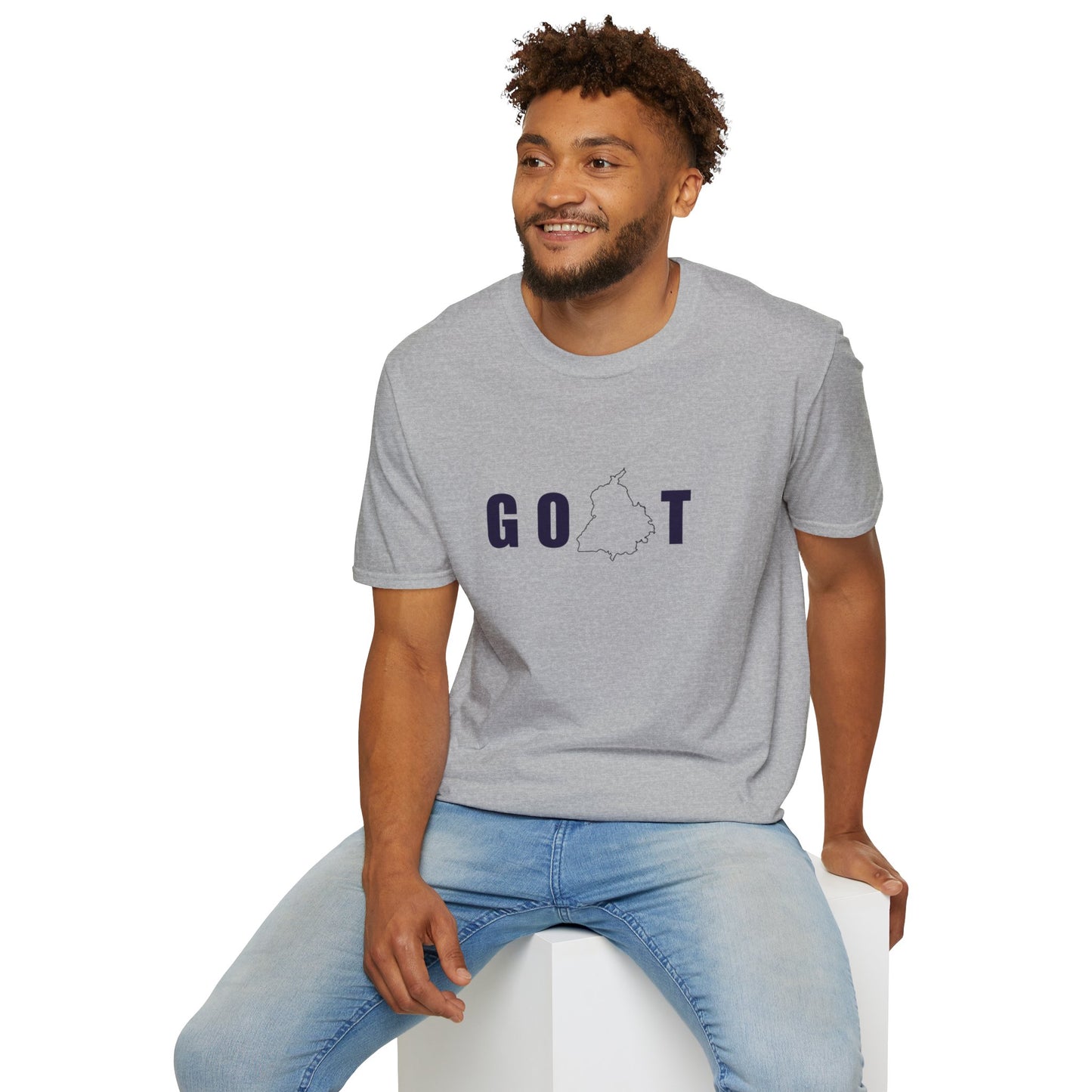 GOAT Majhail Punjabi T-Shirt – Unisex Softstyle Comfort